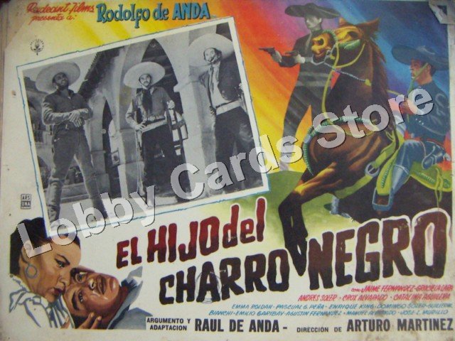 RODOLFO DE ANDA/EL HIJO DEL CHARRO NEGRO
